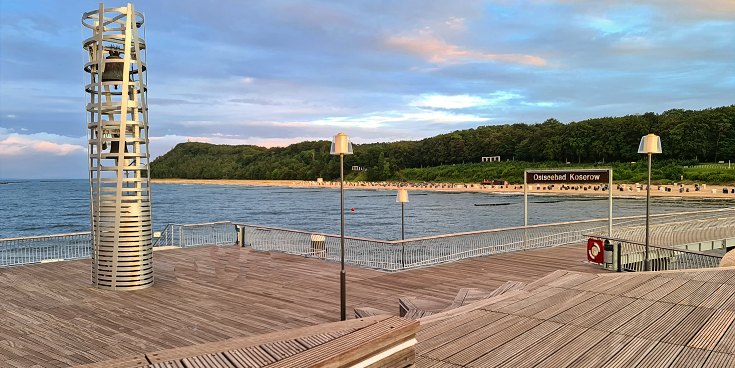 Blick zur Ostsee in Koserow auf Usedom