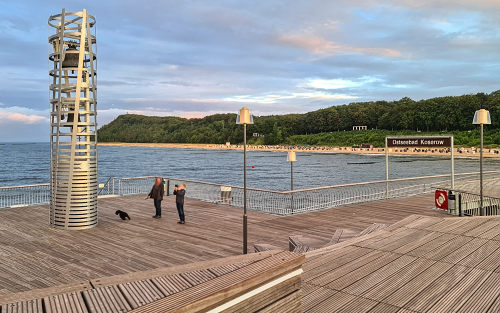 Seebrücke im Ostseebad Koserow